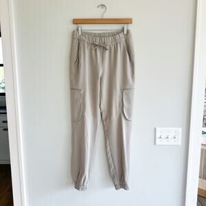 Lululemon Relaxed Mid-Rise Cargo Pant Raw Linen 4